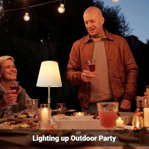 HSLighting Rechargeable Lamp, 5000mAh Touch Cordless Table Lamps Bedside — view 4