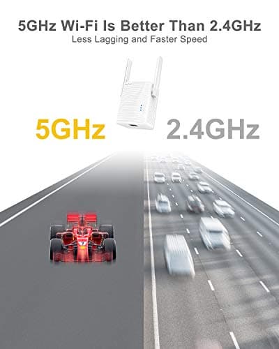 BrosTrend 1200Mbps WiFi to Ethernet Adapter, AC1200 Wireless Bridge UK Plug — view 5