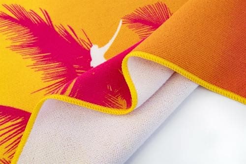Adore 2 Pack Microfibre Beach Towels 70x140cm - Summertime Palms & Stripes — view 5