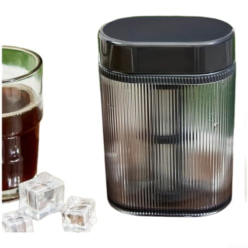 Portable Cold Brew Pot 300ml for Travel Office(Black)