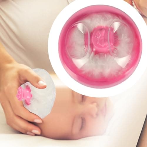 Powder Box with Puff for Body - Dusting Powder Box with Puff for Baby After Bath - Portable Hot Weather Care Travel Must Have for Kids Baby Children Toddler Women Mom Mother — view 3