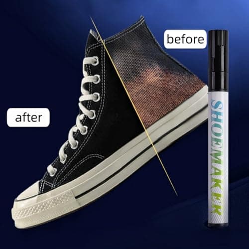 Shoe Repair Pen,White Shoe Polish,Useful White Trainer Cleaner Pen,W-hite Sh-oe Cleaner,TRAI-ner Whitener for WHI-te Trainers,Sneaker Clean-er,Portable Sho-e Dye,WHI-te Leather Sho-e Cle-aner — view 6