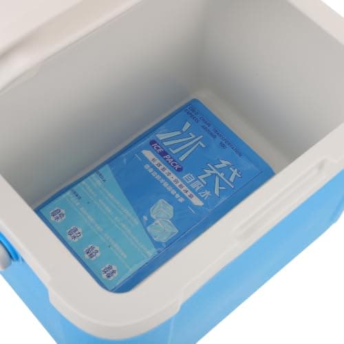 Portable Outdoor Cooler Box 5.5l PU with Ice Pack for Road Trips — view 3