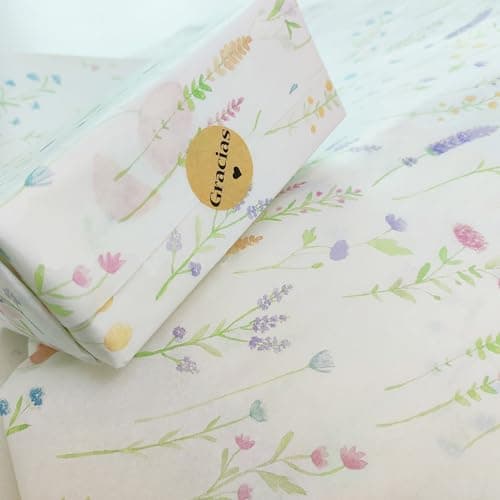 Jwssor Lavender Tissue Paper,20sheets 20X14inch Gift Wrapping for Gift Bags,Tissue Paper for Packing Christmas Birthday Party DIY Crafts — view 4
