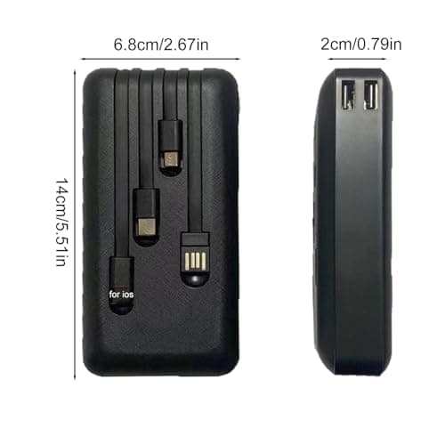 Secret Storage Container, Hidden Stash Box, Disguised Power Bank Compartment, Portable Secure Holder with Concealed Design for Jewelry, Travel, and Home Use, 5.51x2.68inch — view 2