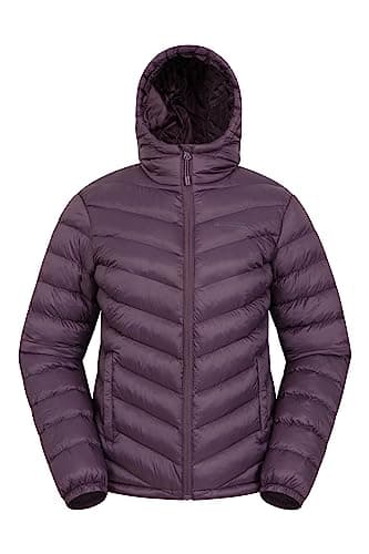 Mountain Warehouse Seasons Womens Padded Puffer Jacket Purple 10