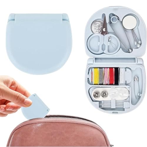 1Pcs Mini Sewing Kit Portable Needle and Thread Kit for Travel Business Trips School Camping for Be Torn Sheets Plush Torn Clothes Loose Buttons Repair Them Quickly