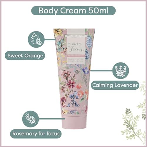 Heathcote & Ivory Hand Cream 100ml In A Reusable Tin, Shea Butter, Moisturiser For Dry Skin, Aromatic Fragrance, Beauty Gift, Travel Size, Vegan and Cruelty Friendly — view 3
