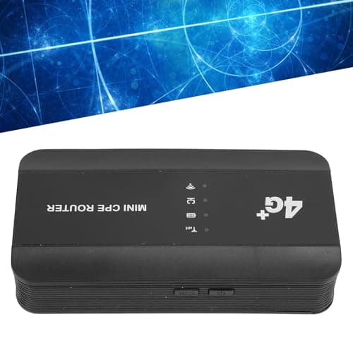 Walfront Portable WiFi Router 4G Mobile Hotspot, Plastic Travel Router with — view 4