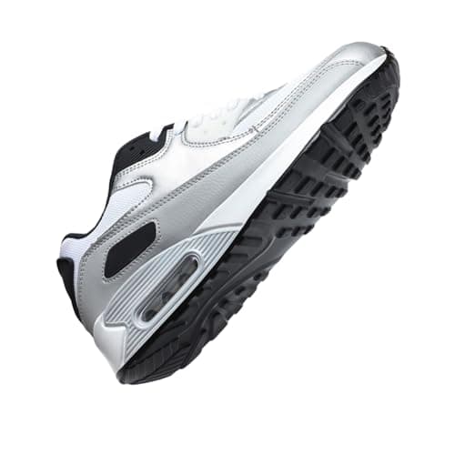 Padgene Men Women Running Shoes Sports Trainers Breathable Lightweight Sneakers Air Cushion Low Top Footwear Waking Fitness Lace up Shoes for Walking Gym Jogging Fitness Athletic Casual — view 5