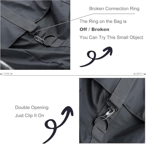 LHZHLE Zipper Clip Theft Detterent - Keep The Zip Closed - Zipper Pull Replacement — view 4