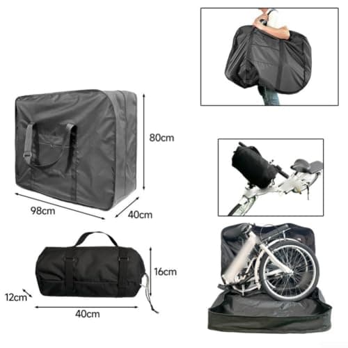 Folding Bike Transport Bag 98x40x80cm Large Capacity — view 2