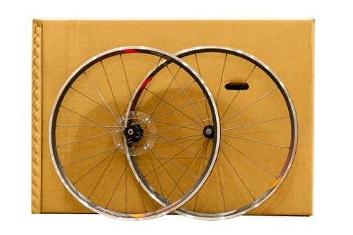 Small Double Walled Bicycle Carboard Box with 10m Bubble Wrap & Strong Tape | Flat-Pack Packaging for Moving House | Strong Carry Case for TVs, Bikes & Artwork Cardboard Bike Box for Air Travel — view 2