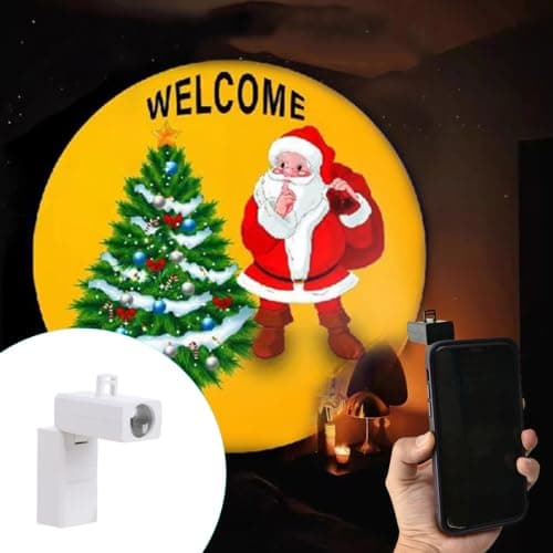 OPPWONG Phone Projector Light with Magnetic Design (White) — view 5