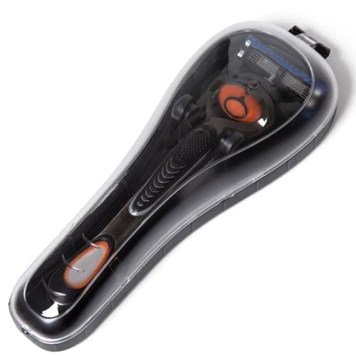 Manual Razor Travel Case Portable Plastic Manual Razor Trimmer Protector Black