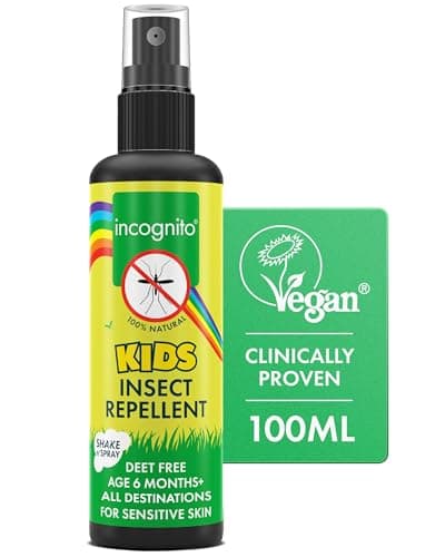 Incognito Kids Mosquito Repellent Spray Natural DEET Free 100ml