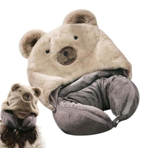 Travel Pillow Blanket Hooded Travel Pillow, Hat, Accessories, Gear