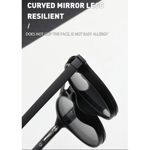 Zestivra Polarized Magnet Shades – Retro UV Block Eyewear | Sun Protection Glasses with Magnetic Frame for Night Driving Outdoor Travel Men Women Eye Comfort Style — view 5
