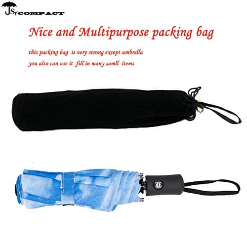SY COMPACT Travel Umbrella Windproof Automatic Unbreakable UV Protection — view 3