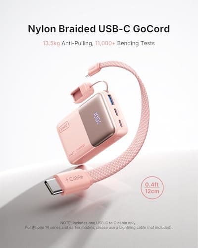 INIU Power Bank, Ultra Mini 10000mAh 45W Fast Charging Phone Battery Pack — view 4