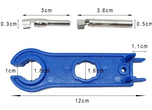Solar Panel Connector, 5 Pairs of Solar Plugs/Female Connector for Solar Panel Systems Solar Panel Adaptor — view 2
