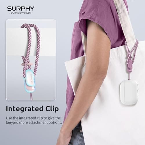 SURPHY 3 Pack Phone Wrist Strap with Phone Tether Tab Adjustable Lanyard — view 4