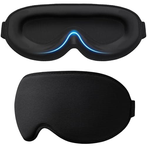 Gritin 100% Blackout Sleep Mask for Women & Men-Zero Eye Pressure Eye Mask