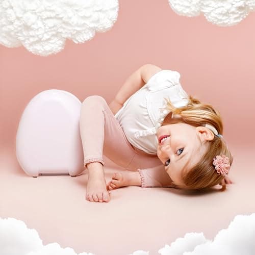 My Carry Potty - Travel Potty, Award-Winning Portable Toddler Toilet Seat for Kids to Take Everywhere (Pink Pastel) — view 2