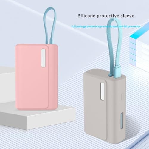 Non-Slip Grip Case for CP13 Portable Charger Travel(Black) — view 6