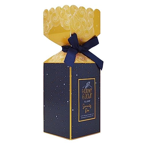 Feather and Down Serenity Duo Gift Set (2 x 50ml Pillow Spray & Relaxing Eye Mask) - With Lavender & Chamomile Essential Oils to Encourage Calm & Aid a Restful Night's Sleep. — view 2