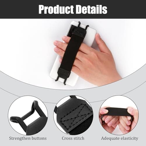 Secure Hand Strap Secure Grip Holder for 6-8 Inch Kindle, Kobo & E-Readers — view 4
