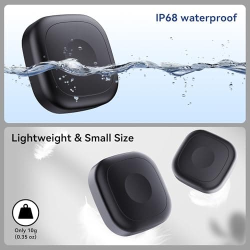 2 Pack for Tile Life360 Mate 2024/2022 Bluetooth Tracker Adhesive Mount, Silicone Waterproof Case with 3M Adhesive Sticker Stick on Car/Bike/Luggage, Hidden Tile Mate Full Protective Holder Anti-Lost — view 4