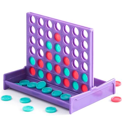 THE TWIDDLERS 24 Mini Four In A Row Games, Party Bag Fillers for Kids — view 4