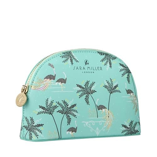 Sara Miller London Small Toiletry Cosmetic Washbag, 12.5H x 6.2D x 17L cm — view 2