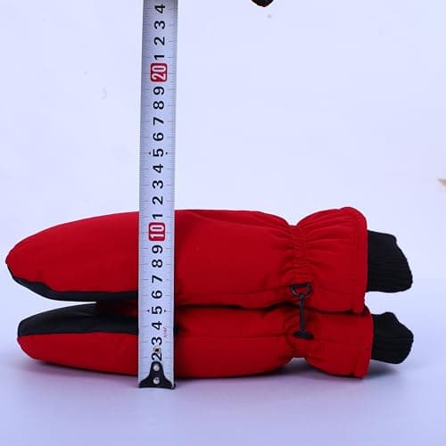 Andiwa Mittens for Women, Gloves for Men, Winter Ski Gloves, Cotton Gloves, Fleece, Waterproof, Thermal Winter Gloves, Touch Screen Gloves — view 6