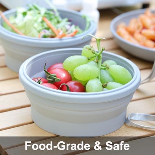 Portable Camping Plate Bowl Cup Cutlery Set for 1 for for Travel & Outdoor. — view 4