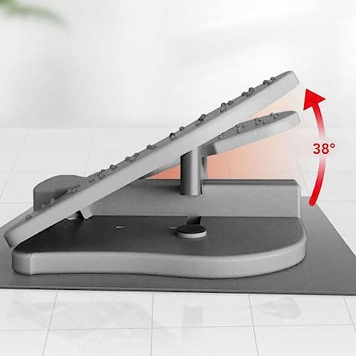 ICRPSTU Foldable and Quiet Mini Stepper Trainer: Upgraded Leg Exerciser, Foot Stepper Machine for Effective Under Desk Workout (Free Size), ICRPSTUkh7bdo9nc1-11 — view 5