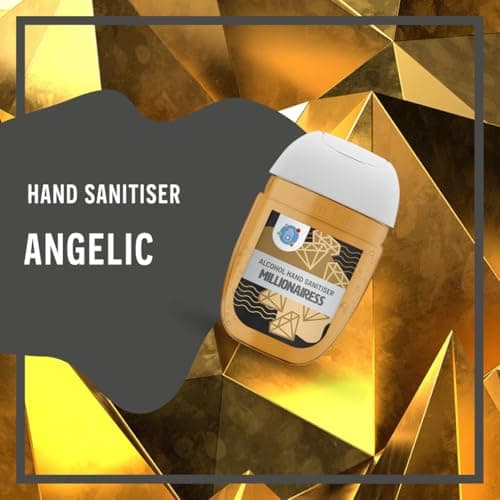 Palm Safe Millionairess 3 Pack Pocketbac 30ml Anti Bacterial Premium Hand Sanitiser Travel Size Refillable Clip Bottle Quick Drying Non Sticky Extra Moisturising Kills 99.9% of Viruses and Bacteria — view 2