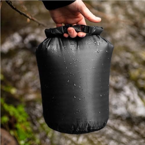 Ceciliec 3 Pack Waterproof Dry Bag, 5L/10L/20L Waterproof Bags for Outdoor Activities and Water Sports, Camping, Boating, Kayaking, Fishing, Lightweight & Airtight — view 4