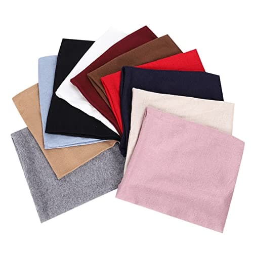 Momolaa Unisex Winter Neck Warmer -Neck Gaiter Snood Cold Weather Face Scarf Tube Scarf Knitted Circle Scarf for Women Men Winter Cycling Motorcycle Running Hiking Skiing Clearance Pink — view 3