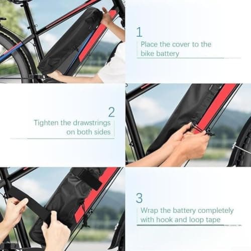 Electric Bike for battery Cover Waterproof Oxford Fabric Protector — view 4