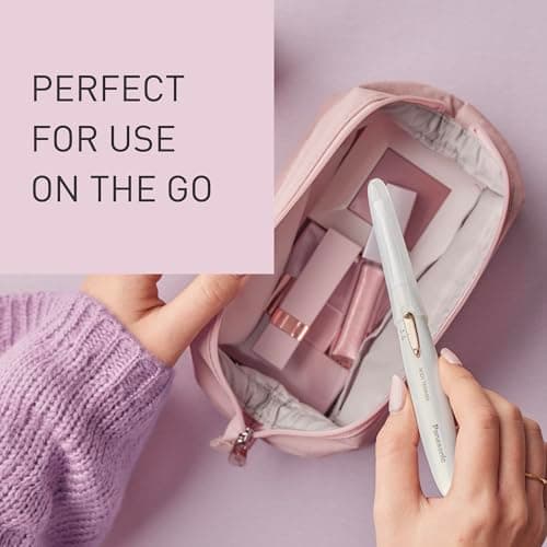 Panasonic ES-WR51 Compact Body Trimmer, Women's Hair Remover, Ladies Shavers, Dry, Battery Powered (1 X AAA Required), Protection Cap, Cleaning Brush, White — view 6