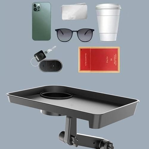 Cup Holder Food Tray Detachable Auto Drink Extender Table — view 6