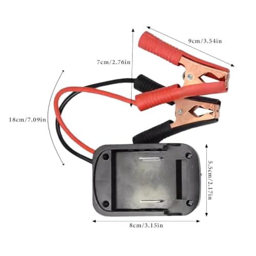 Car Battery Jump Starter - Lithium Battery Jumper Box With Quick Charging | Battery Jump Starter Booster | car Battery Starter Pack | Automotive Booster With Double USB Ports | Battery Pack Booster — view 5