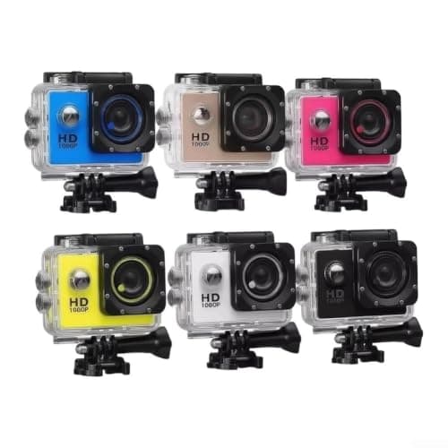 Waterproof Action Camera 4K 30fps Underwater 30M(Yellow) — view 5