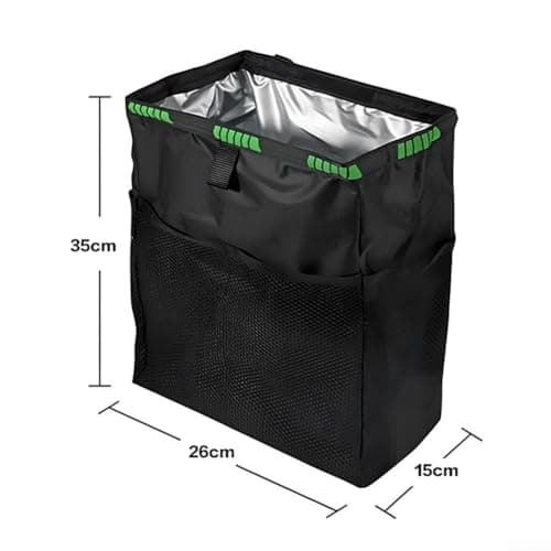 Startbuymore Hanging Car Organizer with Cooler for Road Trips(A) — view 2
