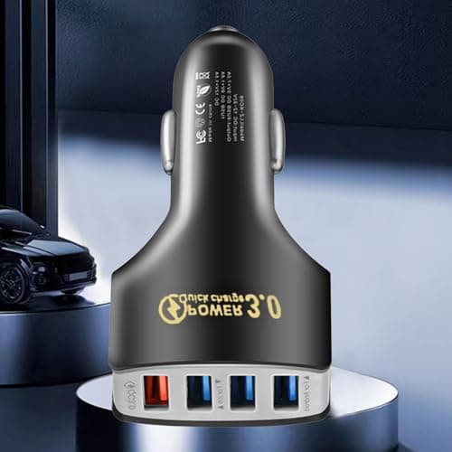 Car USB Charger Multi Port Multifunctional Mobile Phone Car Accessory — view 2