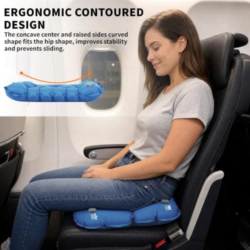 EULANT Thickened Non-slip Inflatable Stadium Seat Cushion,Blow Up Pillow — view 2