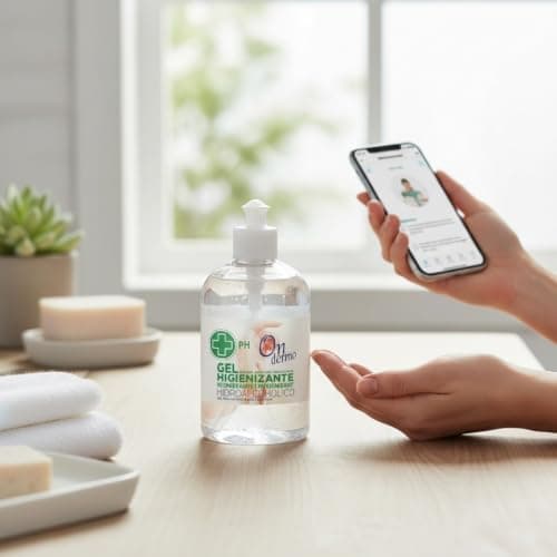 6x Hand Sanitiser 500ML Antibac Sanitising Rub Gel Large Sanitizer Bottles — view 4