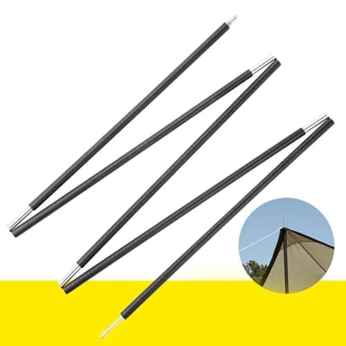 T500 Carbon Fiber Awning Pole 15mm Diameter Strong Rod(2.55m) — view 4